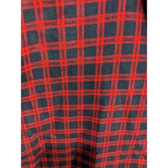 Nordstrom Men's Shop XL Button‎ Down Long Sleeve Shirt Plaid Red - Picture 2 of 4